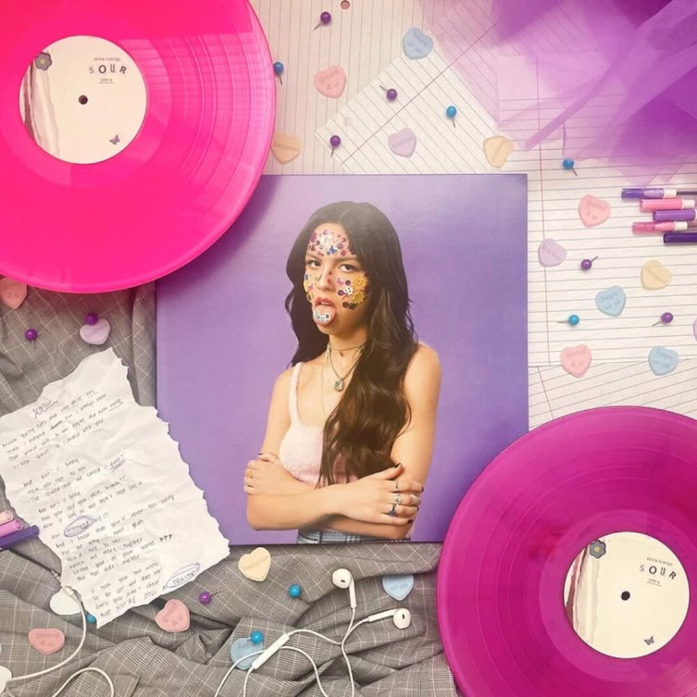 NWT Walmart Exclusive Olivia Rodrigo SOUR Vinyl Record